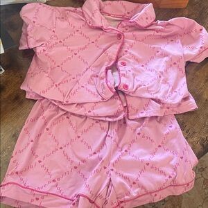 Juicy Couture Pink Kids Pajama Set